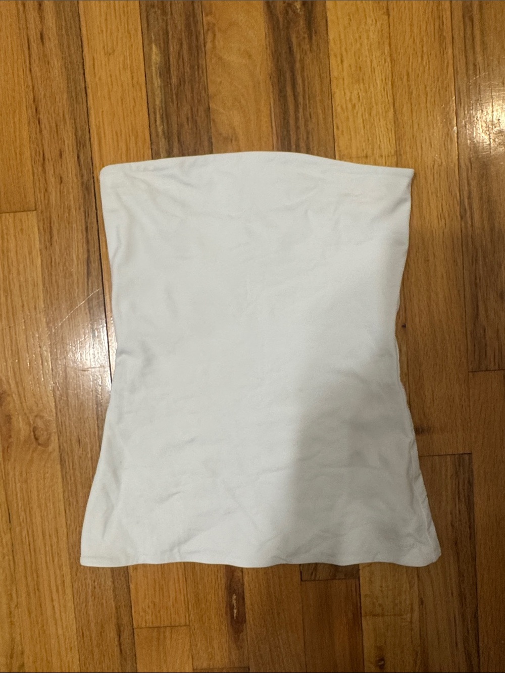 Aritzia White Strapless Tube Top